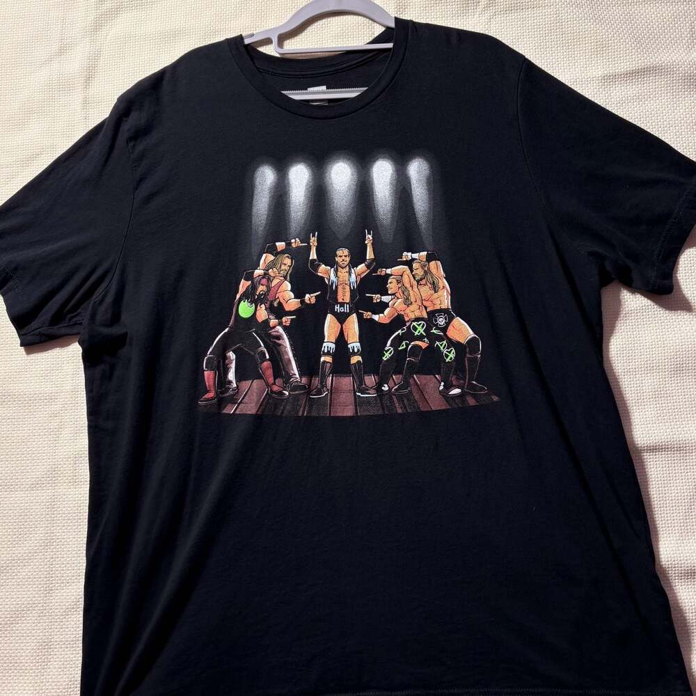 WWE Scott Hall The Kliq Graphic T-Shirt